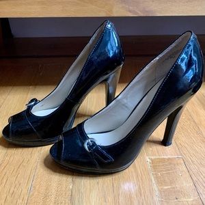 Nine West leather heels